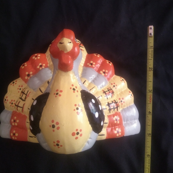 Vintage House of Lloyd Turkey & Pumpkin Centerpiec - Picture 2 of 3